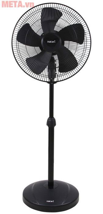 Hình ảnh quạt cây đen Hatari IP20M1  Quạt cây công nghiệp