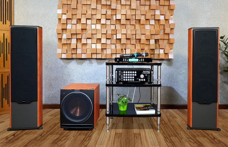 Thiết kế amply sang trọng bắt mắt 