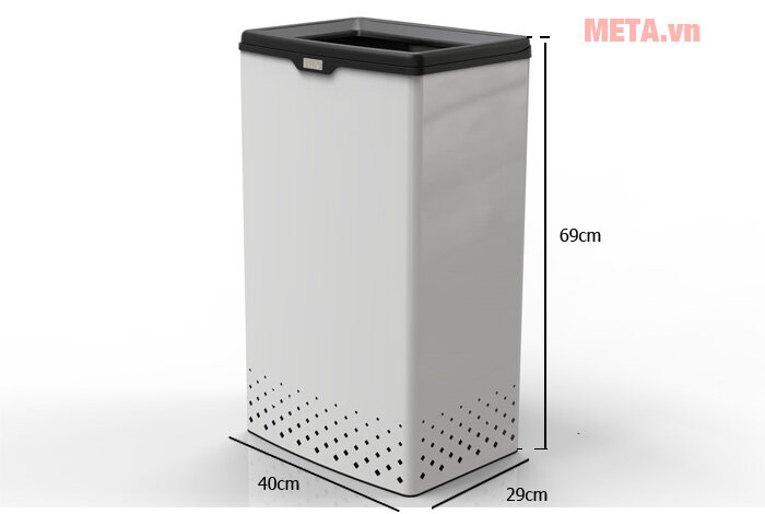 Thùng đựng đồ giặt Fitis Lary SLL1-904 - 70 lít (Trắng) Thùng đựng đồ giặt Fitis Lary SLL1-904 - 70 lít (Trắng)