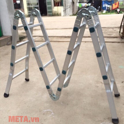 Thang nhôm gấp 4 đoạn Sumika SK 605