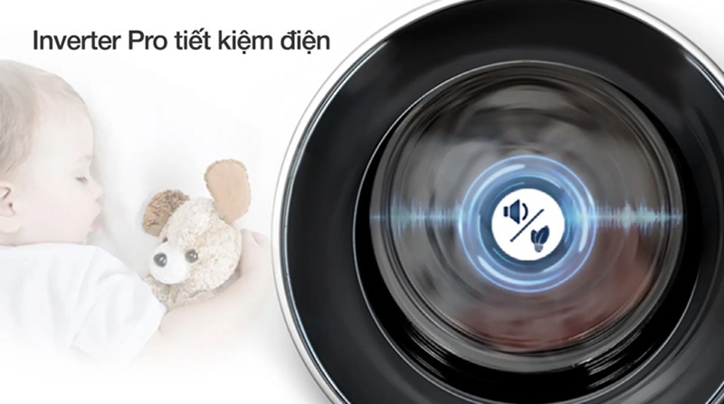 Máy giặt Hisense inverter 8.5 kg WFQP8523BT 3 Máy giặt Hisense Inverter WFQP8523BT