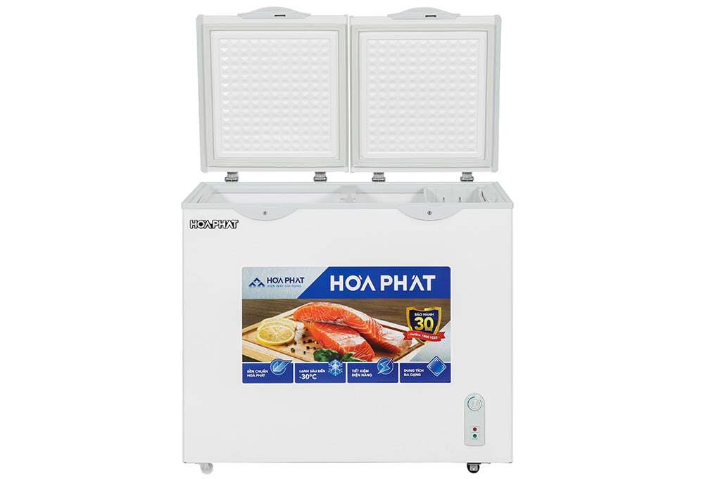 Tủ đông Hòa Phát có dung tích 205 lít Tủ đông Hòa Phát