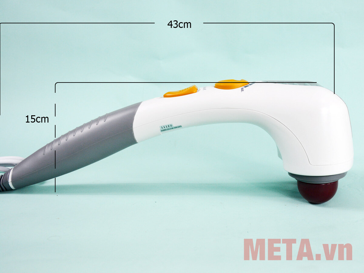 Máy massage đấm 2 đầu đèn hồng ngoại ITM