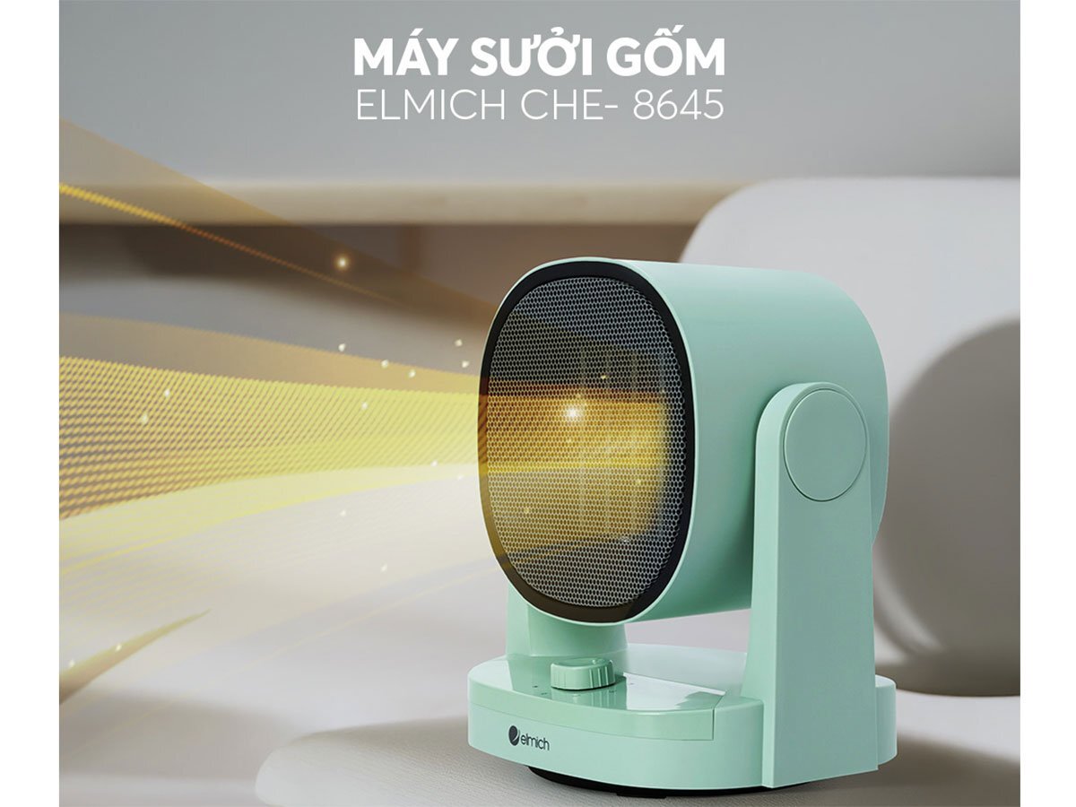 Máy sưởi gốm Elmich 