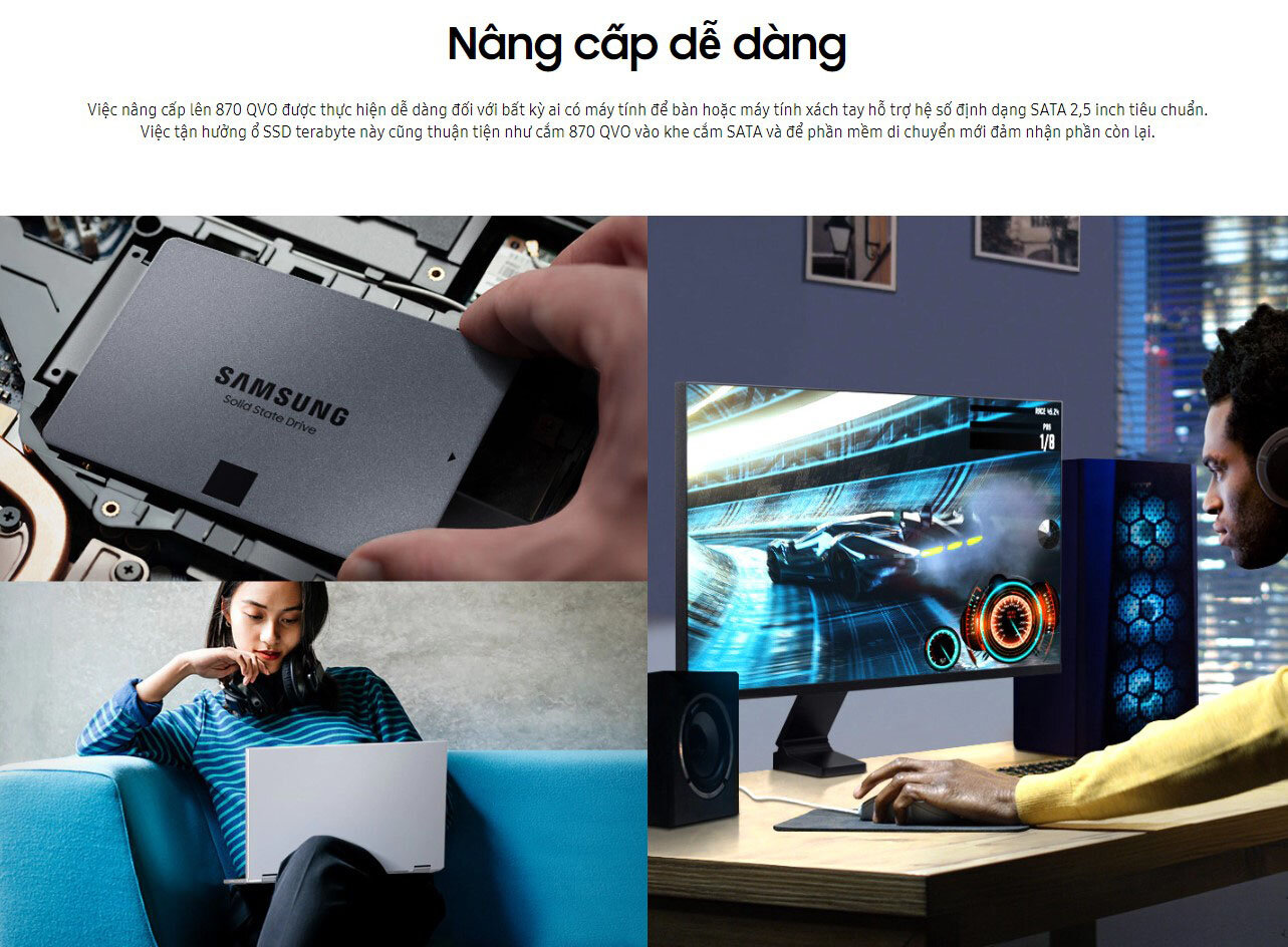 Ổ cứng SSD Samsung 870 QVO