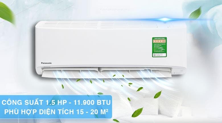 Điều hòa Panasonic 1 chiều inverter PU12UKH-8 12.000BTU