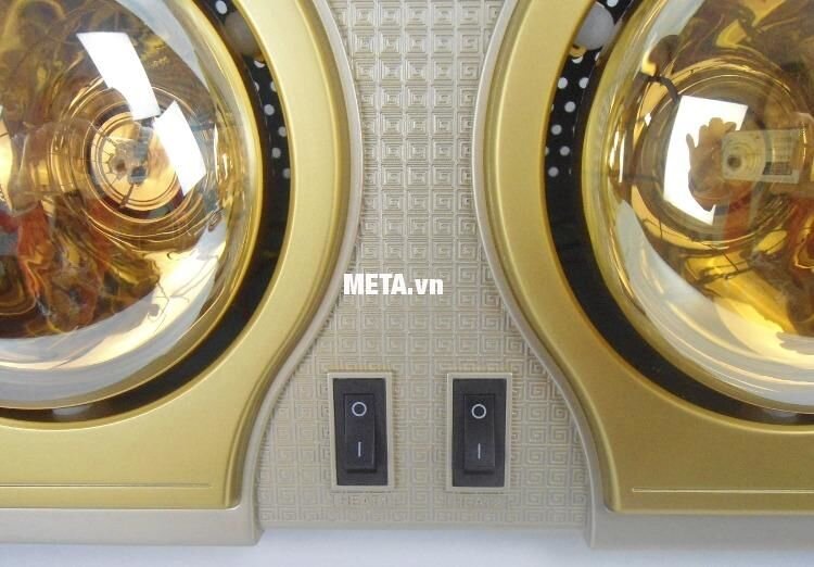 Đèn sưởi nhà tắm Kottmann 2 bóng K2BH