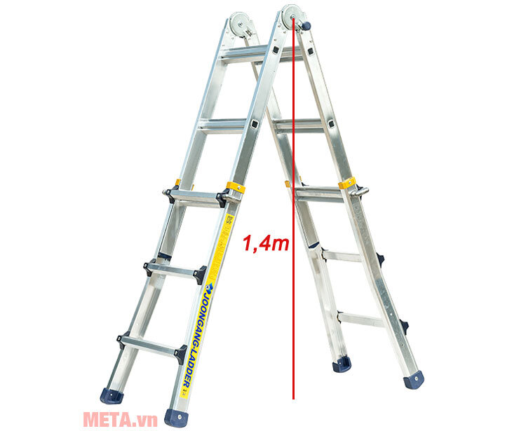 Thang nhôm rút Hàn quốc JALS-45 Thang nhôm rút Hàn quốc JALS-45