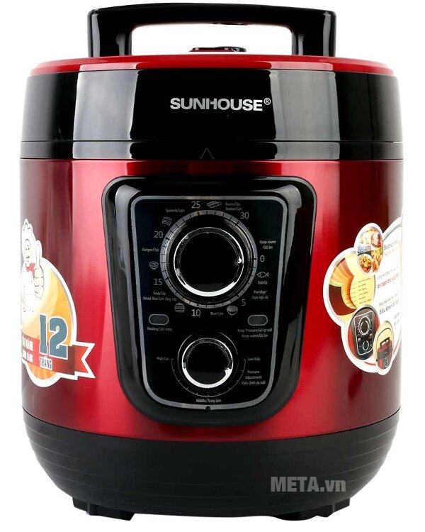 Nồi áp suất điện đa năng Sunhouse SHD1668