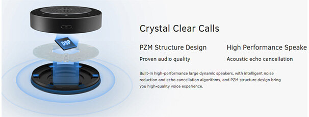 Loa hội nghị không dây Bluetooth Maxhub BM20 (kèm mic)