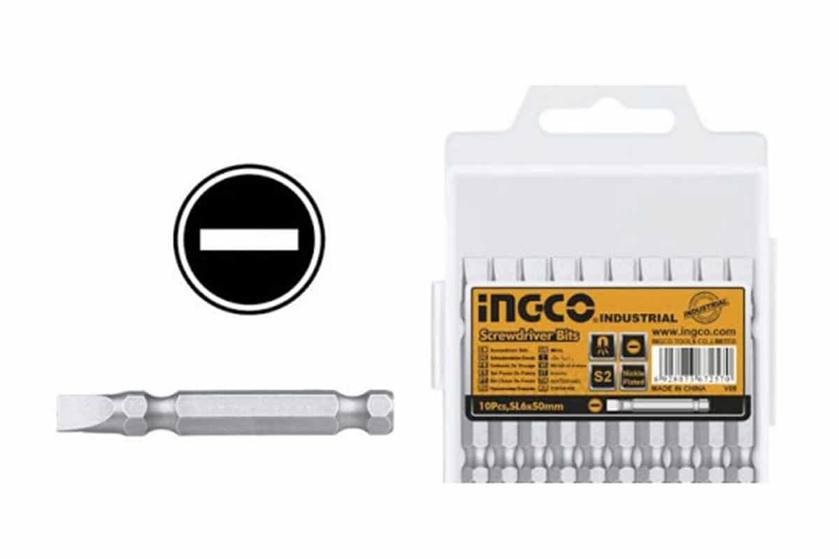Mũi Bắt Vít SL8x1.2mm INGCO SDB11SL623