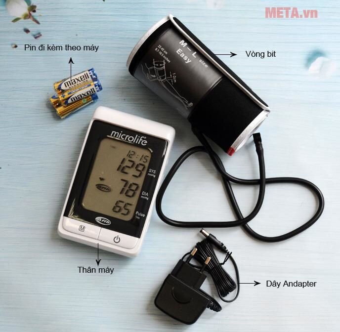 Máy đo huyết áp bắp tay Microlife BP A200