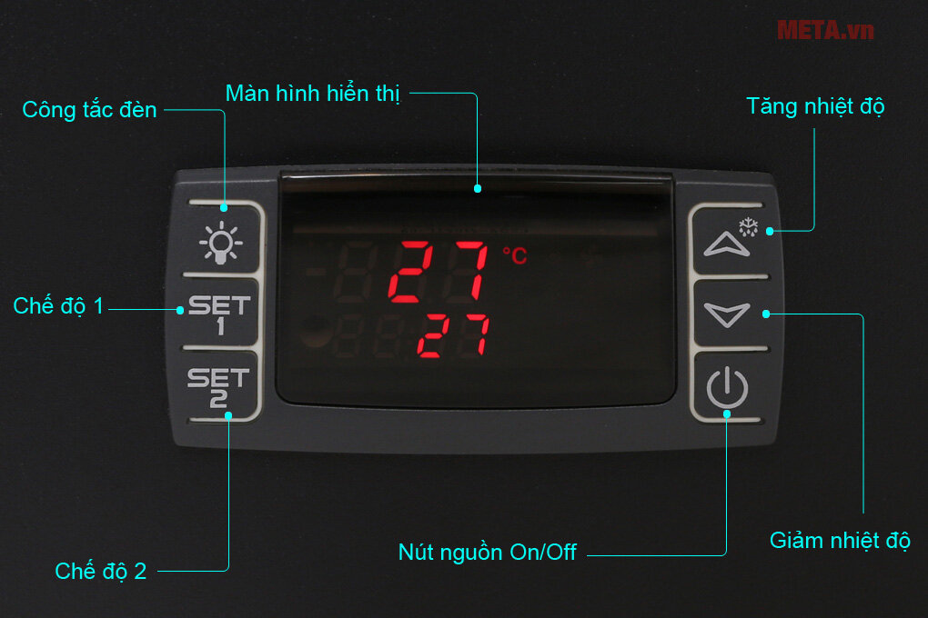 Tủ rượu Electrolux Vintec V190SG2EBK 170 chai