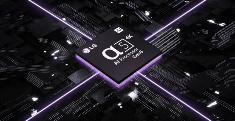 Smart tivi LG 4K 75 inch 75UR7550PSC bộ vi xử lý