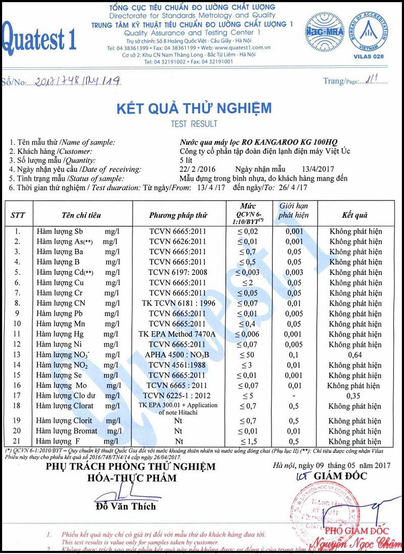 Máy lọc nước Kangaroo VTU KG100HA 9 lõi Máy lọc nước Kangaroo VTU KG100HA 9 lõi