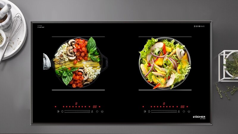 Bếp từ âm 2 vùng nấu Kocher DI-330H
