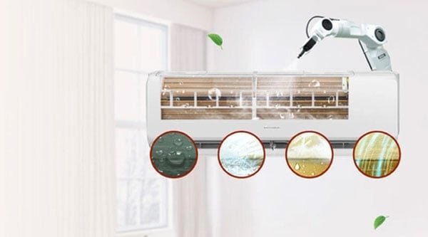 Điều hòa Gree COSMO12HI có chế độ G-Clean