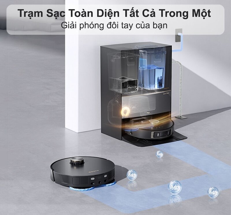 Robot hút bụi lau nhà Dreame L20 Ultra ba chế độ linh hoạt (Ảnh: dreamevietnam).