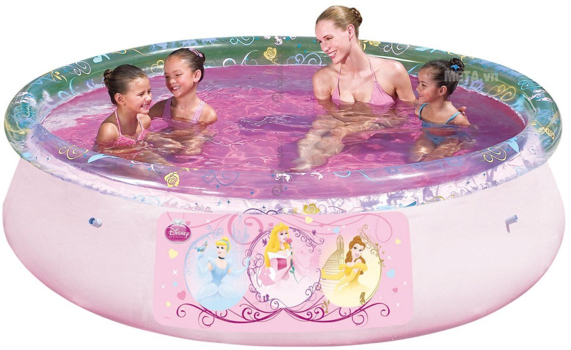 Bể phao tròn hình công chúa Bestway 91052