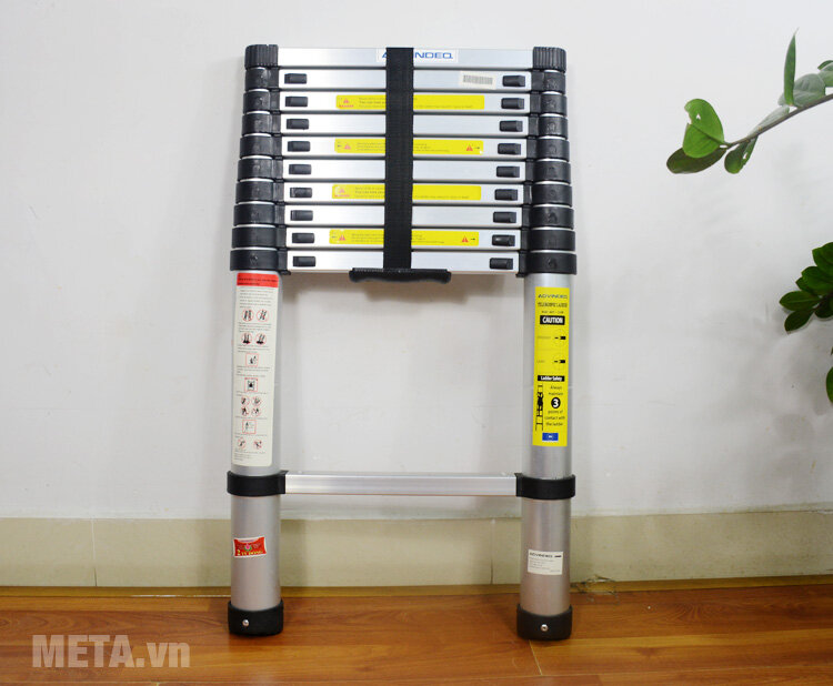 Thang nhôm rút gọn đơn Advindeq ADT210B