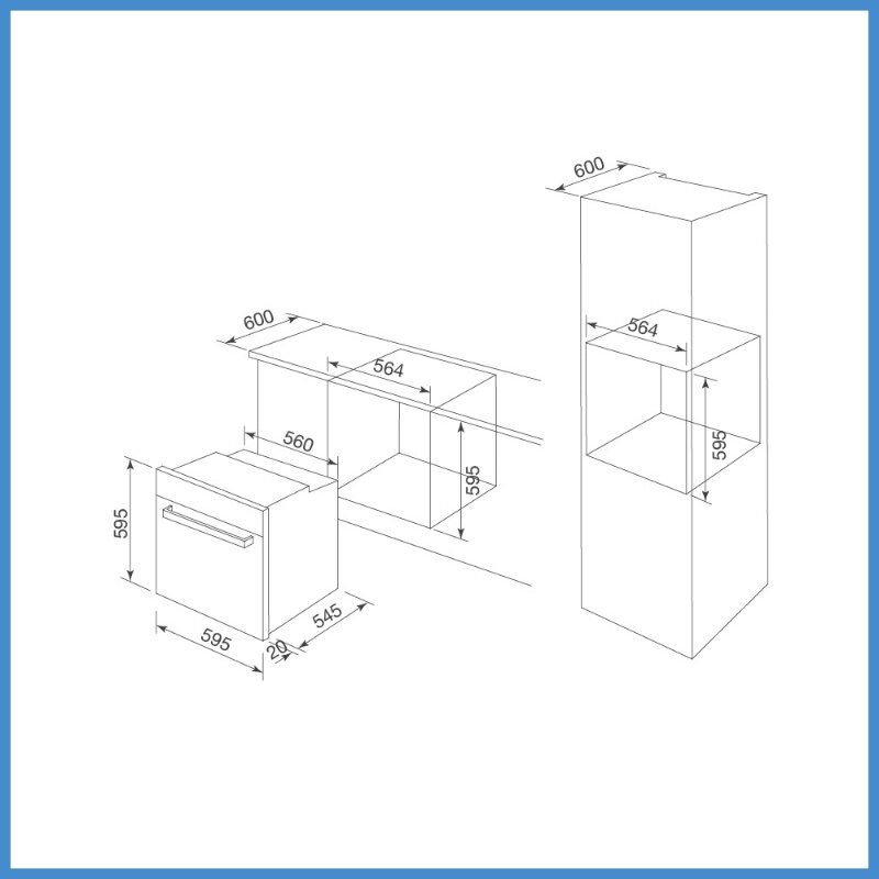 Lò nướng kết hợp vi sóng Malloca MOV-72 CB