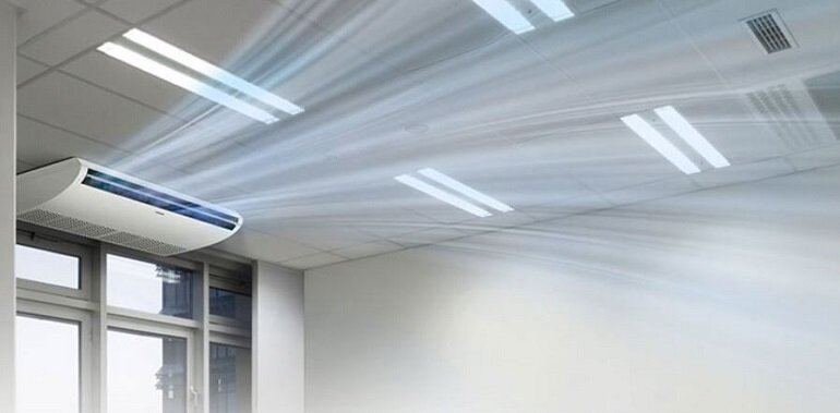 Điều hòa Daikin Inverter 42000 BTU 2 chiều FHA125BVMA/RZA125DY1 có khả năng điều chỉnh tốc độ gió 5 cấp độ