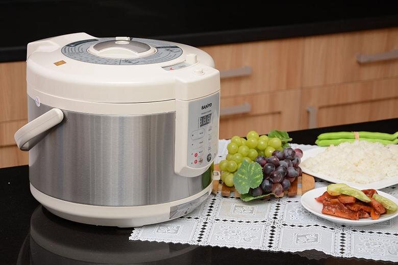 Nồi áp suất điện Sanyo ECJ-DY509MPA 5 lít Nồi áp suất điện Sanyo ECJ-DY509MPA 5 lít