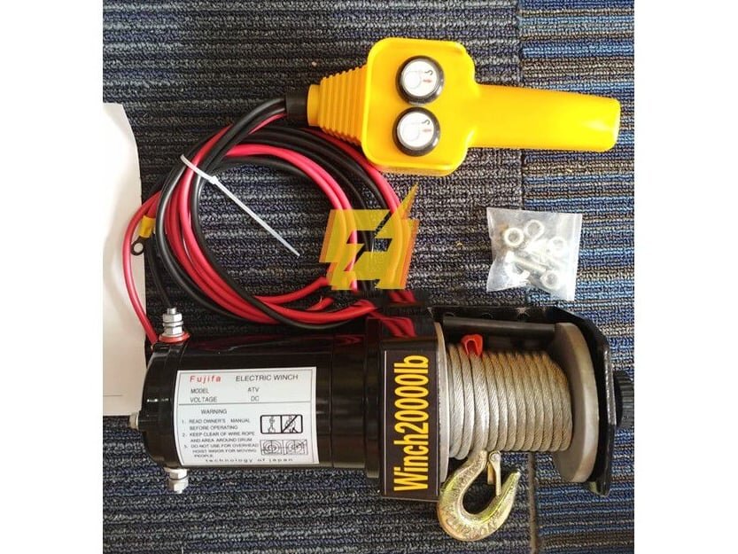 Tời điện kéo xe Fujifa ATV 12000LBS Tời điện kéo xe Fujifa ATV 12000LBS