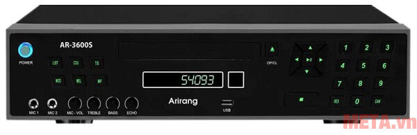 Đầu karaoke 5 số Arirang DVD AR-3600S (kèm 2 micro) Đầu karaoke 5 số Arirang DVD AR-3600S (kèm 2 micro)