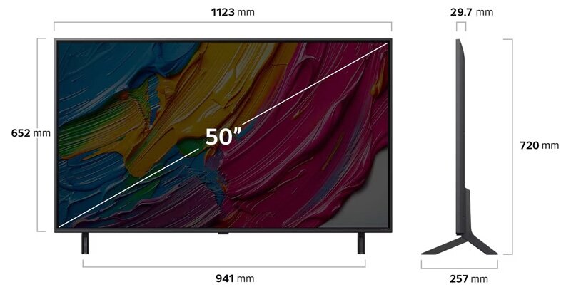 Smart Tivi QNED AI LG 4K 50 inch 50QNED80ASA