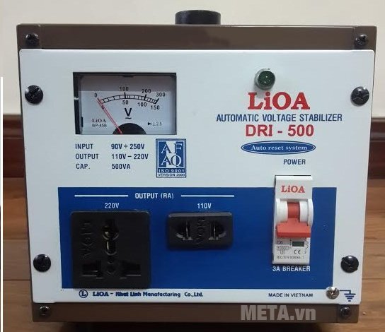 Ổn áp 1 pha Lioa 500VA DRI 500