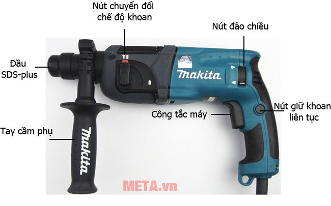 Máy khoan động lực Makita HR 2460
