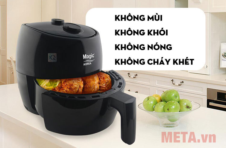 Nồi chiên nướng không dầu Magic Korea A-85 3.5 lít