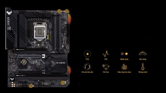 Mainboard Asus TUF GAMING Z590-PLUS (ảnh 9)