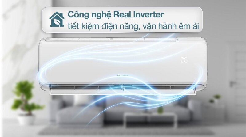 Điều hòa Gree Inverter 18000 BTU 2 chiều CHARM18HI công nghệ tiết kiệm điện