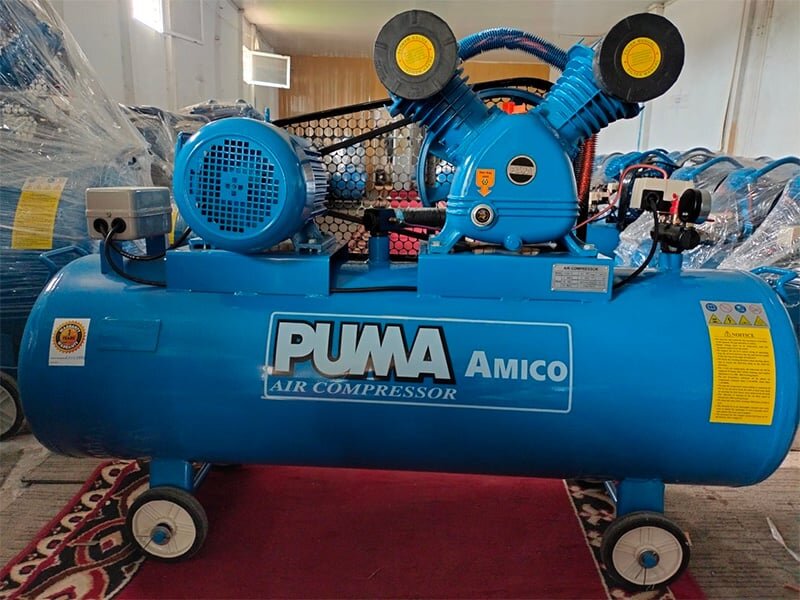 Bình khí dung tích 200 lít Máy nén khí Puma