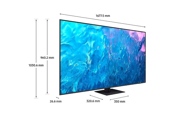 Smart Tivi Samsung QLED 4K 75 inch QA75Q70C