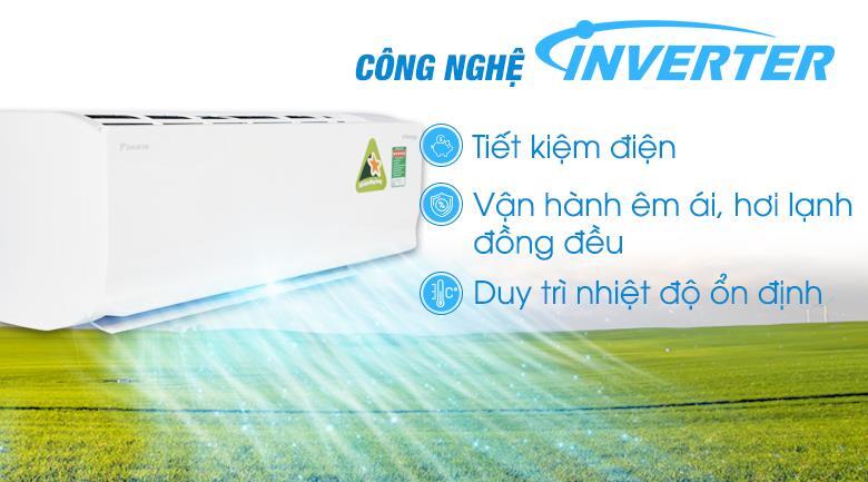 Điều hòa Daikin 2 chiều inverter FTHF35RAVMV- 12.000BTU