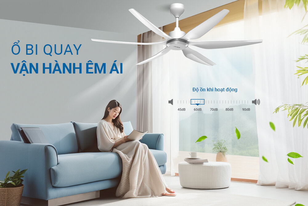 QUẠT TRẦN SUNHOUSE APEX 6 CÁNH APF7692