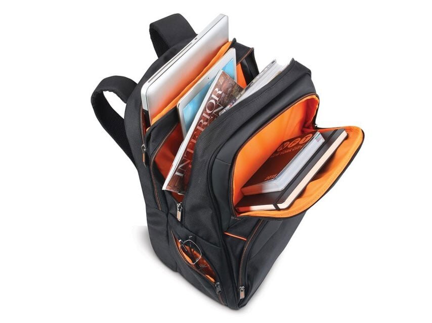 Balo Solo có 2 ngăn lớn và nhiều ngăn nhỏ Balo Solo