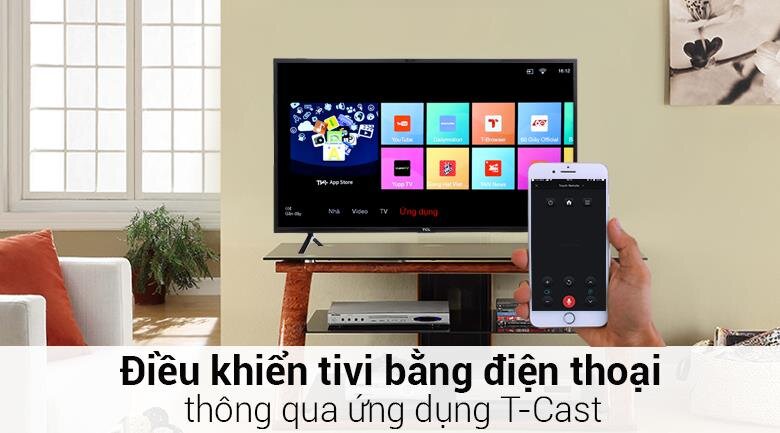 Smart Tivi TCL 55 inch 55S62, Full HD, App TV   OS