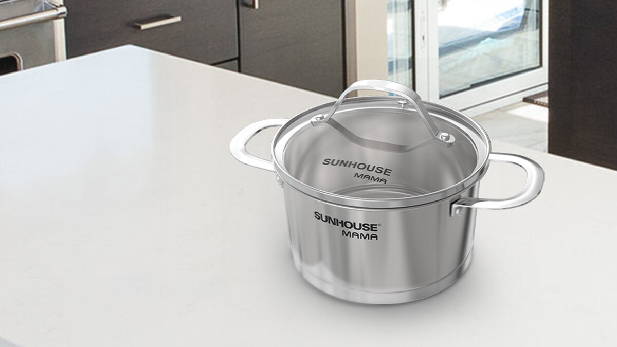 Sunhouse Mama SHG502 được làm từ chất liệu inox 201 cao cấp
