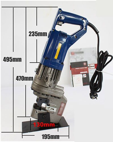 Kích thước máy đột lỗ thủy lực   Máy đột lỗ thủy lực