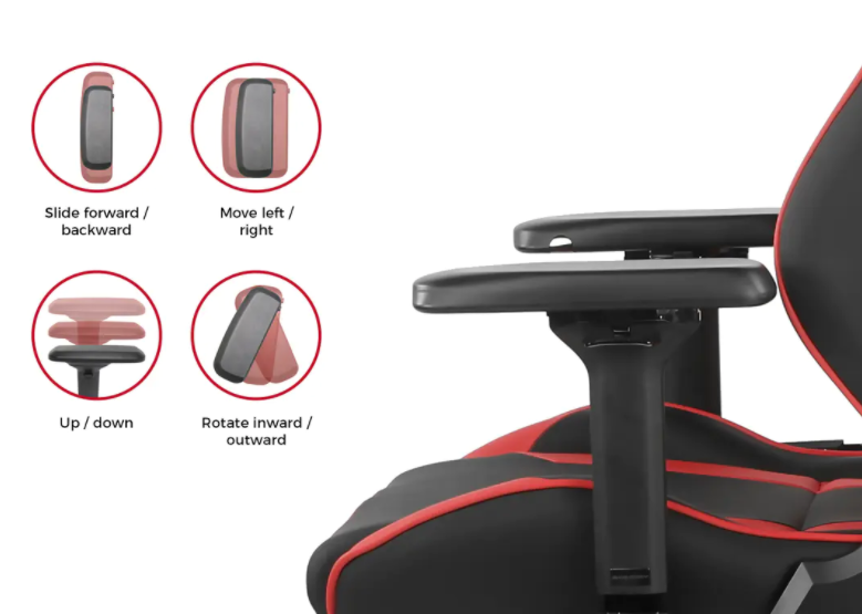 Ghế Game DXRacer G Series GC-G001-NR-B2 (OH/GB001/NR) 3