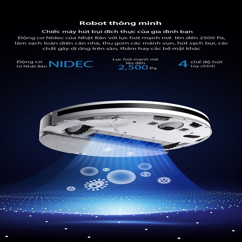 Robot hút bụi lau nhà Xiaomi Dreame F9