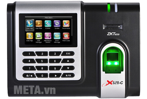 Máy chấm công ZKTeco X-628C Máy chấm công ZKTeco X-628C