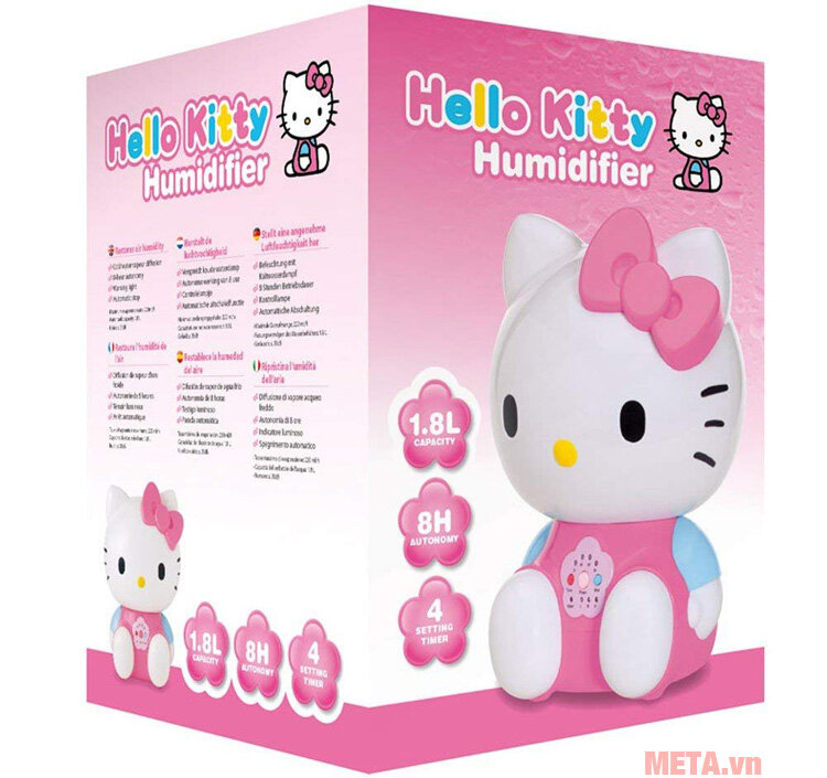 Máy tạo độ ẩm công nghệ siêu âm Lanaform Hello Kitty LA120116