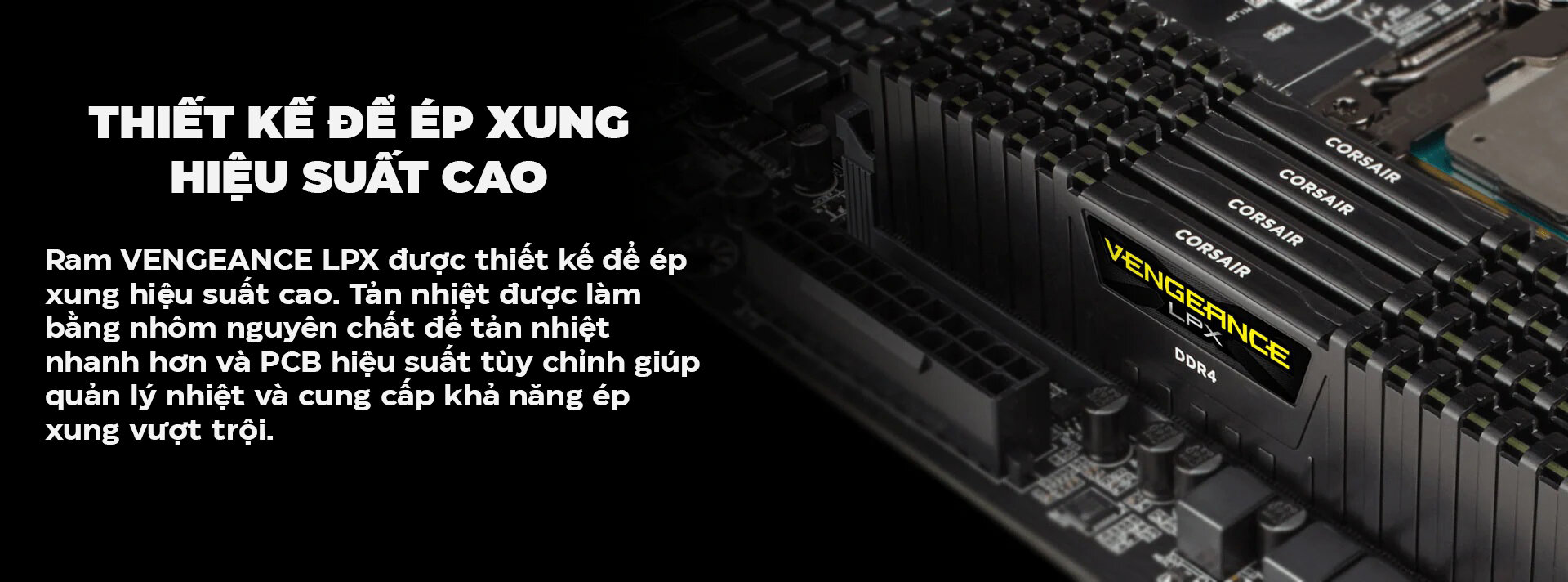 RAM Desktop CORSAIR Vengeance LPX