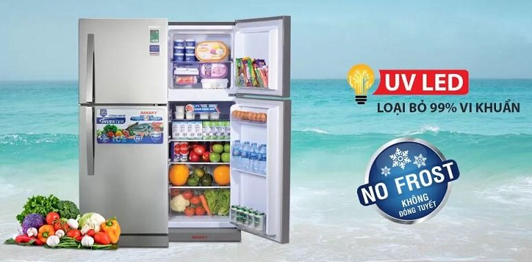 Tủ lạnh Sanaky Inverter 175 lít VH-189HYN