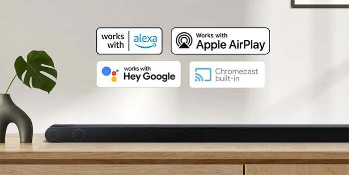 Điều khiển giọng nói bằng Google Assistant Loa thanh Samsung HW-S800B/XV